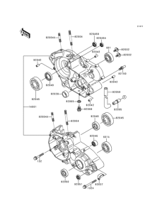  Картер двигателя