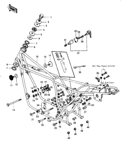 KZ1000 Frame / frame fittings