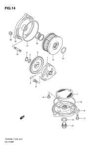 TU250 Маслонасос