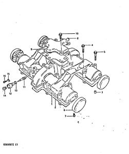 GS650 Крышка головки цилиндров