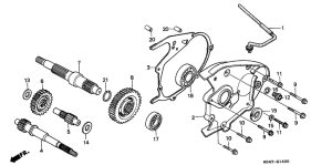 CN250 Трансмиссия