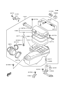 SC250 Воздушный фильтр