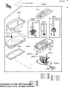 EX250 Спидометр