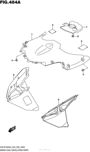 GSX-R1000 Under Cowl Installation Parts