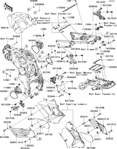 ZX1400 Frame fittings(1 / 2)