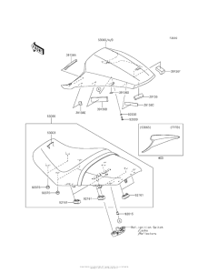 ZX1400 Сиденье