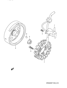 DR350 Зажигание