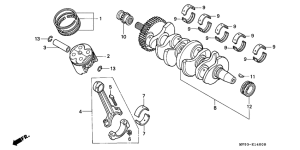  Crankshaft / piston