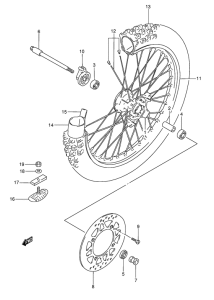 DR350 Transom + tube