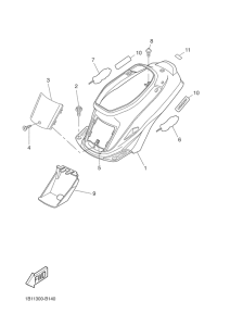 CW50N Боковые обтекатели