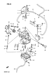 DR200 Carburetor assy