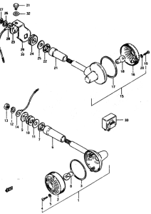 GS450 Поворотники