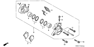 SFX50 Передний суппорт