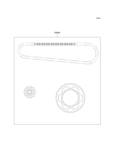 ER500 Цепь комплект