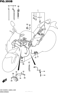 GSX-S1000F (ABS) Wiring Harness (Gsx-S1000Fal7 E33)