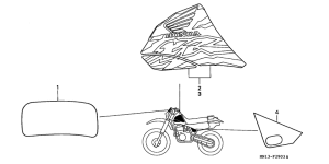 XR600R Label read the manual