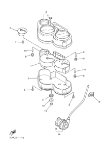 FZS600 Приборы