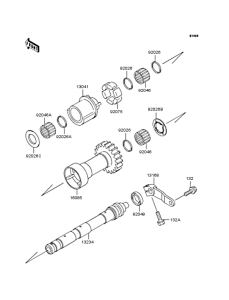 ZR1100 Валансирный вал