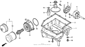 CBR900RR Маслянный поддон