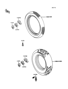 VN1500 Покрышки