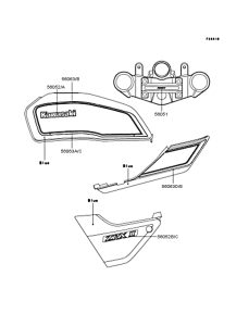 ZR400 Наклейки