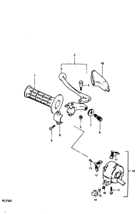 PE250 Lh handle switch