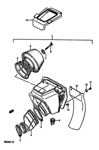 RM250 Воздухоочиститель