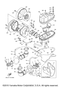 XVS1100MC Впускная система