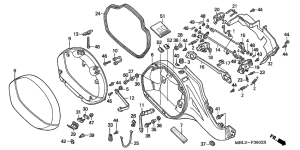 NT650 Правый кофр