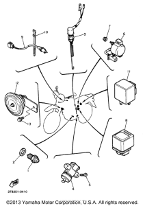 XT600EBC Электрика
