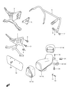 GSX-R600 Installation parts