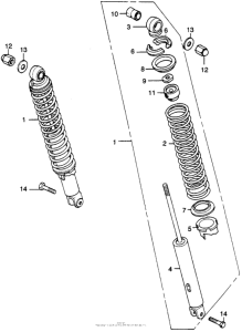  Задние амортизаторы