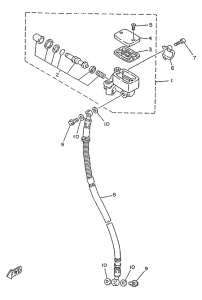 YA50R Главный тормозной цилиндр