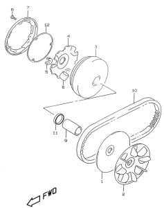 AY50 Трансмиссия