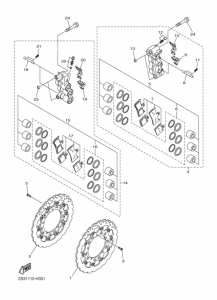 VMX17 フロントブレ-キキヤリパ