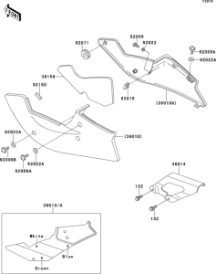 ZX400 Side cover / chain case