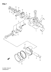 DL1000 Вал коленчатый