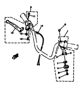 LBII-80 Handle switch. lever