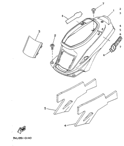 CW50 Боковые обтекатели