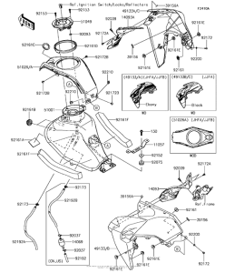 BR125 Fuel Tank(1 / 2)(Jhfa / jjfa / jjfb)