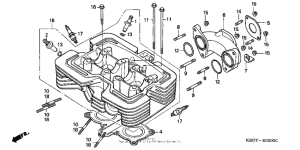 CB250 Головка цилиндров
