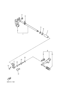 XJ600S Переключение скоростей