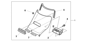 ST1100 Wind shield kit