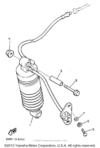 XVZ13DDC Амортизаторы задние