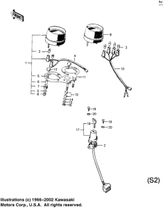  Meters / ignition switch