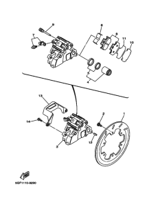  Задний суппорт