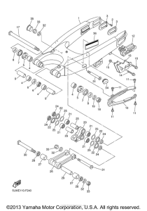 WR250FD Бугель