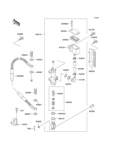  Задний торм цилиндр