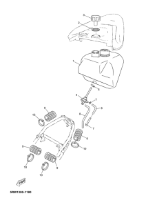 CS50 Топливный бак