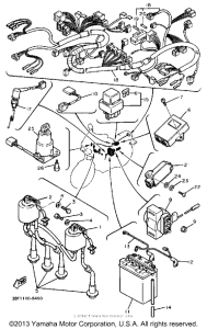 FZR400U Электрика